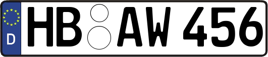 HB-AW456