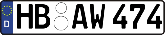 HB-AW474