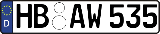 HB-AW535