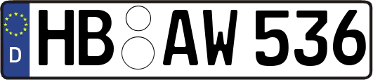 HB-AW536