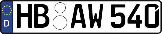 HB-AW540