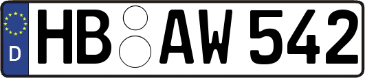 HB-AW542