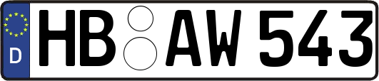 HB-AW543