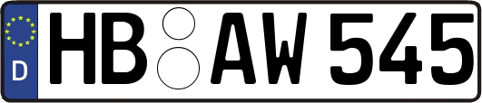 HB-AW545