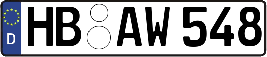 HB-AW548