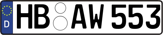 HB-AW553