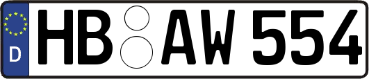 HB-AW554