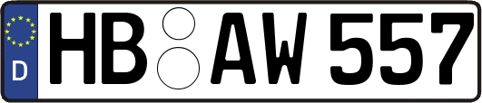 HB-AW557