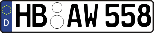 HB-AW558