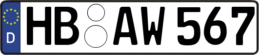 HB-AW567