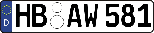 HB-AW581