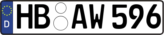 HB-AW596
