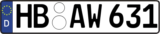 HB-AW631