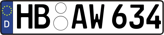 HB-AW634