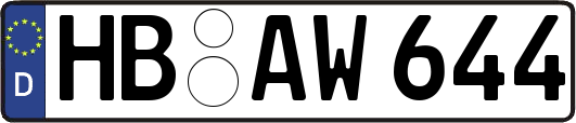HB-AW644