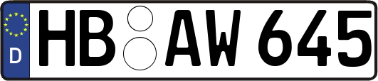 HB-AW645