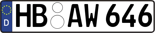 HB-AW646