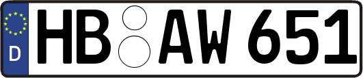 HB-AW651