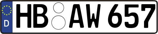 HB-AW657