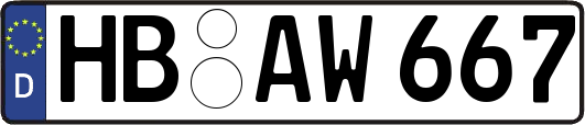 HB-AW667