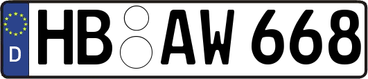 HB-AW668