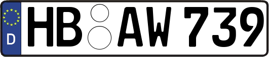 HB-AW739