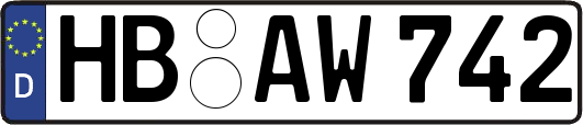 HB-AW742