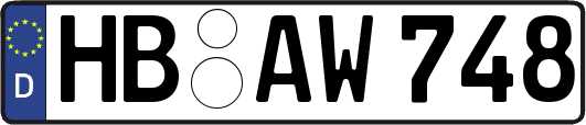 HB-AW748