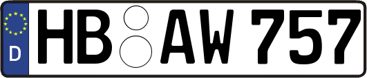 HB-AW757