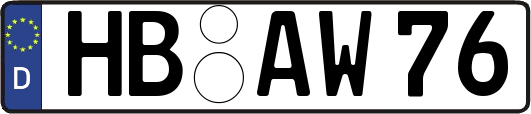 HB-AW76