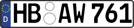 HB-AW761