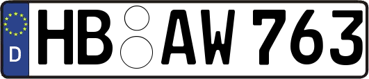 HB-AW763