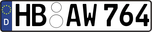 HB-AW764