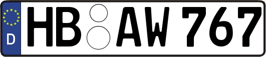 HB-AW767