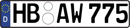 HB-AW775