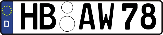 HB-AW78