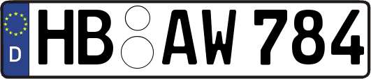 HB-AW784