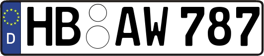 HB-AW787