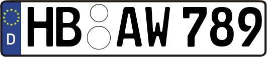 HB-AW789