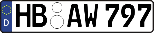HB-AW797