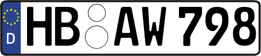 HB-AW798