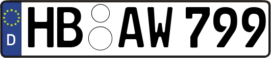 HB-AW799
