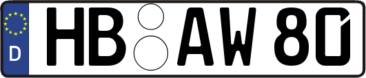 HB-AW80