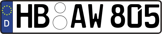 HB-AW805