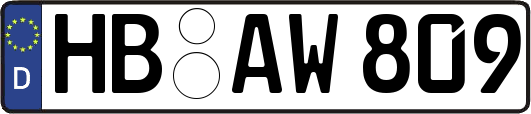 HB-AW809