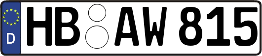 HB-AW815