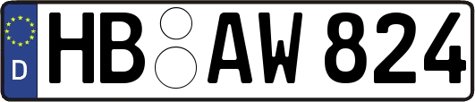HB-AW824