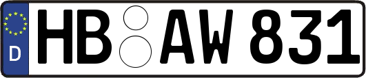 HB-AW831