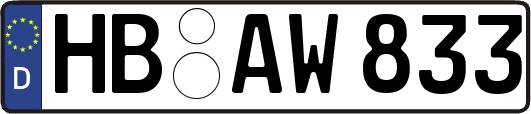 HB-AW833