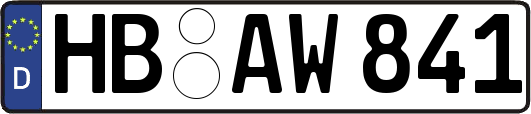 HB-AW841
